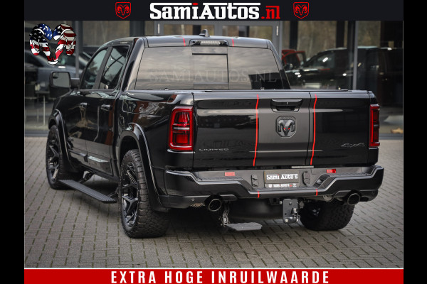 Dodge Ram 1500 Limited High Output 540HP 706Nm | Massage + Full Option | De Meest Luxe en Volle Pick-Up in zijn Klasse | Comfortabele Dubbele Cabine met Royale 5 Zitplaatsen | HULK PACK MEERPRIJS |  Voorraad Nr 2318 - 5415