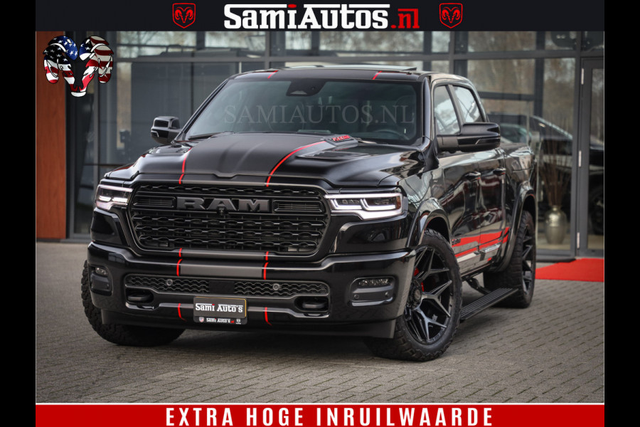Dodge Ram 1500 540 PK Limited High Output 706Nm | Massage + Full Option | De Meest Luxe en Volle Pick-Up in zijn Klasse | Comfortabele Dubbele Cabine met Royale 5 Zitplaatsen | HULK PACK MEERPRIJS |  Voorraad Nr 2333 - 5129
