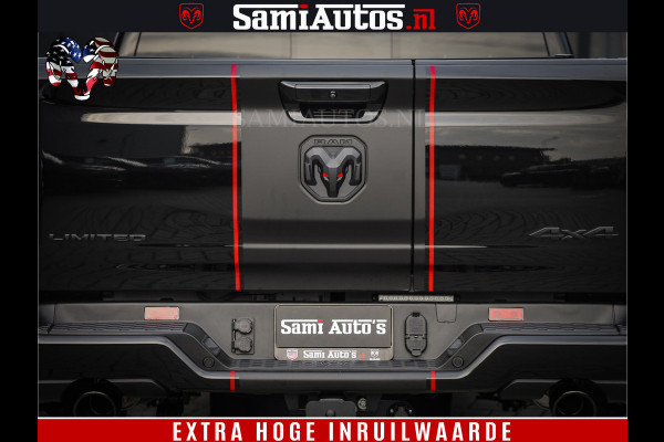 Dodge Ram 1500 540 PK Limited High Output 706Nm | Massage + Full Option | De Meest Luxe en Volle Pick-Up in zijn Klasse | Comfortabele Dubbele Cabine met Royale 5 Zitplaatsen | HULK PACK MEERPRIJS |  Voorraad Nr 2333 - 5129