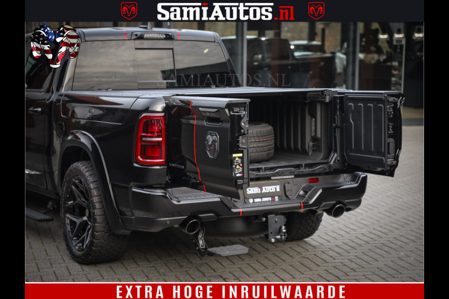 Dodge Ram 1500 540 PK Limited High Output 706Nm | Massage + Full Option | De Meest Luxe en Volle Pick-Up in zijn Klasse | Comfortabele Dubbele Cabine met Royale 5 Zitplaatsen | HULK PACK MEERPRIJS |  Voorraad Nr 2333 - 5129
