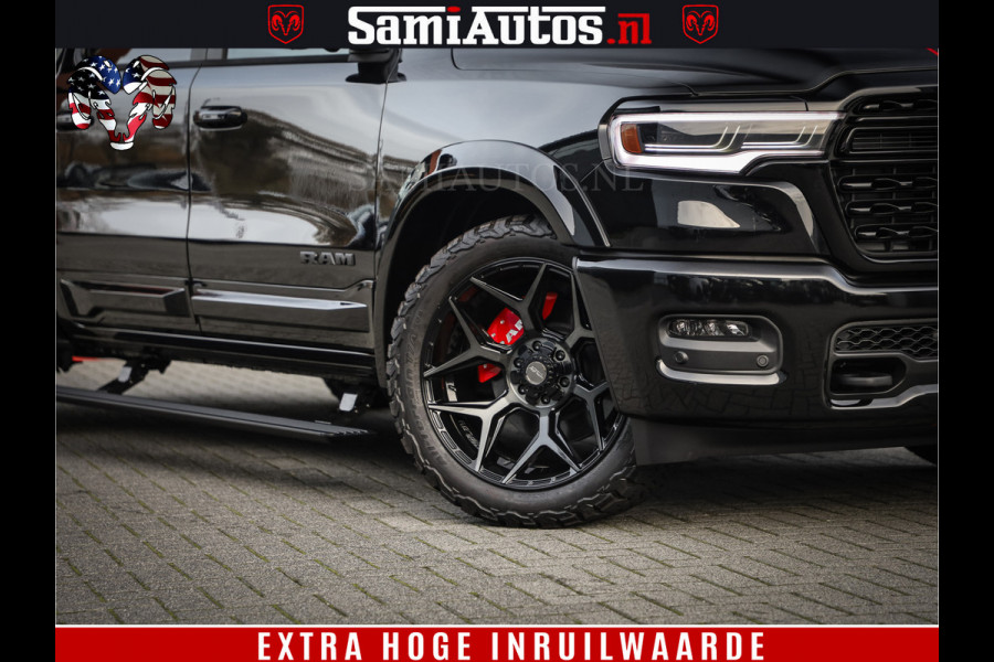 Dodge Ram 1500 540 PK Limited High Output 706Nm | Massage + Full Option | De Meest Luxe en Volle Pick-Up in zijn Klasse | Comfortabele Dubbele Cabine met Royale 5 Zitplaatsen | HULK PACK MEERPRIJS |  Voorraad Nr 2333 - 5129