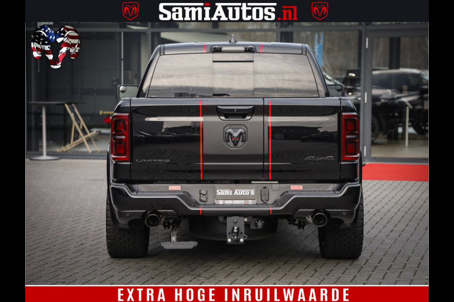 Dodge Ram 1500 540 PK Limited High Output 706Nm | Massage + Full Option | De Meest Luxe en Volle Pick-Up in zijn Klasse | Comfortabele Dubbele Cabine met Royale 5 Zitplaatsen | HULK PACK MEERPRIJS |  Voorraad Nr 2333 - 5129