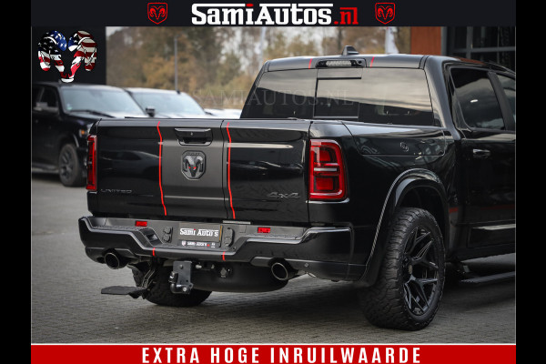 Dodge Ram 1500 540 PK Limited High Output 706Nm | Massage + Full Option | De Meest Luxe en Volle Pick-Up in zijn Klasse | Comfortabele Dubbele Cabine met Royale 5 Zitplaatsen | HULK PACK MEERPRIJS |  Voorraad Nr 2333 - 5129