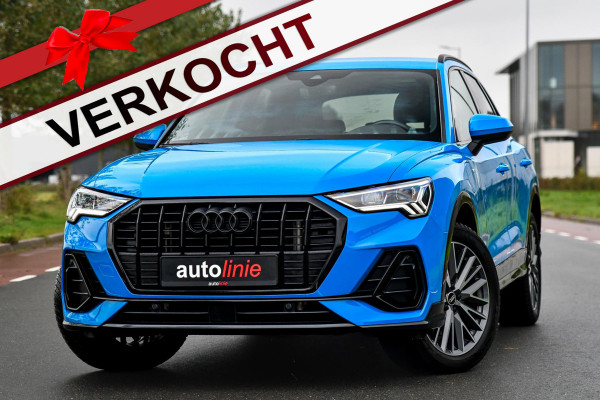 Audi Q3 45 TFSI e 3x S-Line. Matrix, Keyless, Camera, Sfeer, CarPlay, Dodeh!