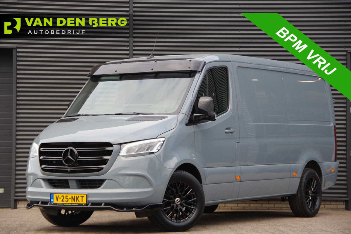 Mercedes-Benz Sprinter 319 3.0 CDI V6 L2H1 AUT. LED, 360 CAMERA, ADAPT. CRUISE, MBUX 10'', STOELVERWARMING, STANDKACHEL, NAVI, CLIMA, PARKEERSENSOREN,