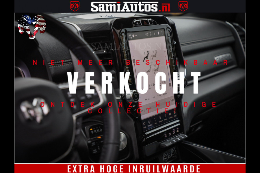 Dodge Ram 1500 SPORT 5.7 V8 HEMI | Virtual | Mega Vol | MWK Klep | XB9 | Adaptive Cruise | 4x4 | Crew Cab | Granite Crystal | Dubbel Cabine DC | 5 persoons | Eerste Eigenaar | Z.G.A.N |