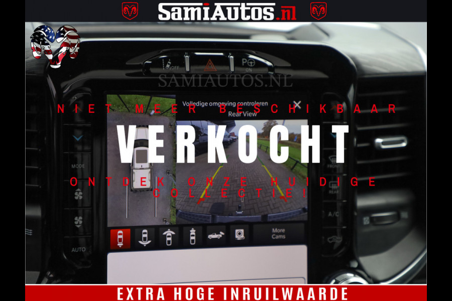 Dodge Ram 1500 SPORT 5.7 V8 HEMI | Virtual | Mega Vol | MWK Klep | XB9 | Adaptive Cruise | 4x4 | Crew Cab | Granite Crystal | Dubbel Cabine DC | 5 persoons | Eerste Eigenaar | Z.G.A.N |