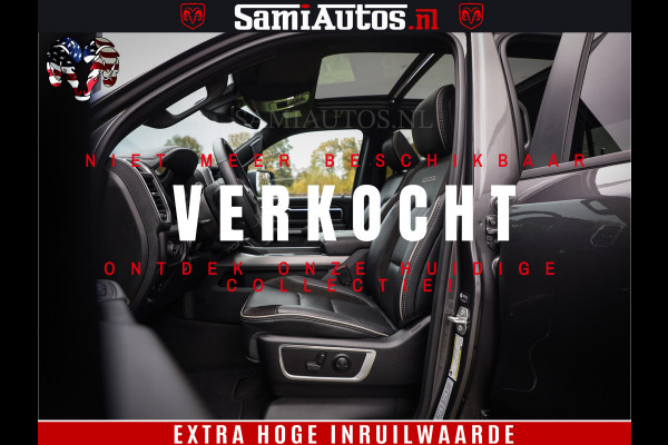 Dodge Ram 1500 SPORT 5.7 V8 HEMI | Virtual | Mega Vol | MWK Klep | XB9 | Adaptive Cruise | 4x4 | Crew Cab | Granite Crystal | Dubbel Cabine DC | 5 persoons | Eerste Eigenaar | Z.G.A.N |