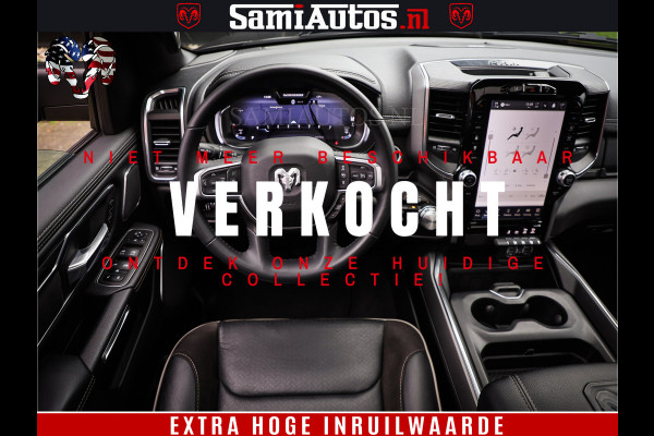 Dodge Ram 1500 SPORT 5.7 V8 HEMI | Virtual | Mega Vol | MWK Klep | XB9 | Adaptive Cruise | 4x4 | Crew Cab | Granite Crystal | Dubbel Cabine DC | 5 persoons | Eerste Eigenaar | Z.G.A.N |