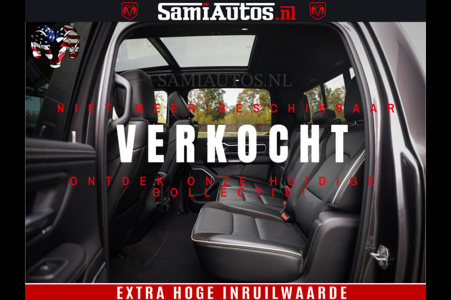 Dodge Ram 1500 SPORT 5.7 V8 HEMI | Virtual | Mega Vol | MWK Klep | XB9 | Adaptive Cruise | 4x4 | Crew Cab | Granite Crystal | Dubbel Cabine DC | 5 persoons | Eerste Eigenaar | Z.G.A.N |