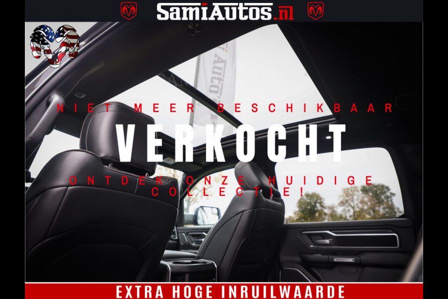 Dodge Ram 1500 SPORT 5.7 V8 HEMI | Virtual | Mega Vol | MWK Klep | XB9 | Adaptive Cruise | 4x4 | Crew Cab | Granite Crystal | Dubbel Cabine DC | 5 persoons | Eerste Eigenaar | Z.G.A.N |