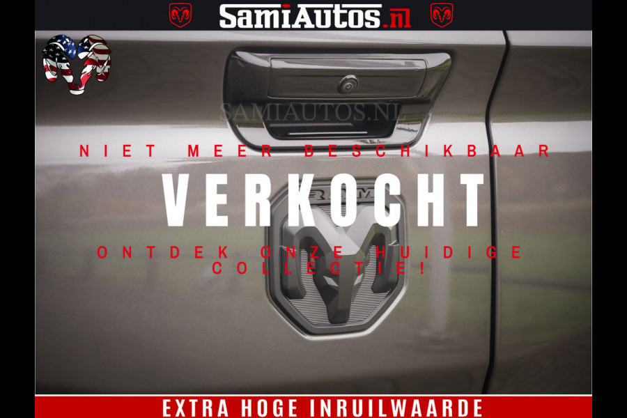 Dodge Ram 1500 SPORT 5.7 V8 HEMI | Virtual | Mega Vol | MWK Klep | XB9 | Adaptive Cruise | 4x4 | Crew Cab | Granite Crystal | Dubbel Cabine DC | 5 persoons | Eerste Eigenaar | Z.G.A.N |