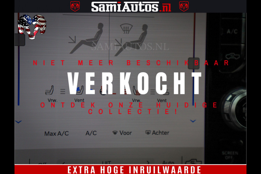 Dodge Ram 1500 SPORT 5.7 V8 HEMI | Virtual | Mega Vol | MWK Klep | XB9 | Adaptive Cruise | 4x4 | Crew Cab | Granite Crystal | Dubbel Cabine DC | 5 persoons | Eerste Eigenaar | Z.G.A.N |