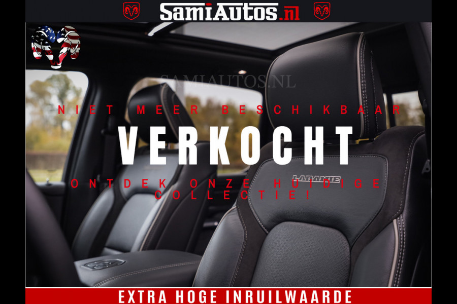 Dodge Ram 1500 SPORT 5.7 V8 HEMI | Virtual | Mega Vol | MWK Klep | XB9 | Adaptive Cruise | 4x4 | Crew Cab | Granite Crystal | Dubbel Cabine DC | 5 persoons | Eerste Eigenaar | Z.G.A.N |