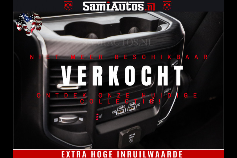 Dodge Ram 1500 SPORT 5.7 V8 HEMI | Virtual | Mega Vol | MWK Klep | XB9 | Adaptive Cruise | 4x4 | Crew Cab | Granite Crystal | Dubbel Cabine DC | 5 persoons | Eerste Eigenaar | Z.G.A.N |