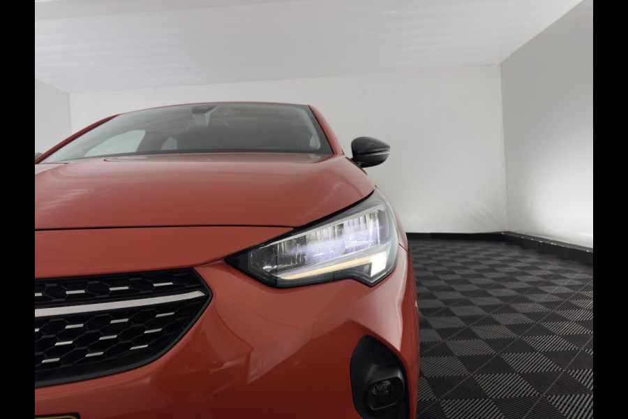 Opel CORSA-E Elegance 50 kWh [ 3-Fase ] {SOH-94%} (INCL-BTW) Aut. *FULL-LED | DIGI-COCKPIT | LEATHER-MICROFIBRE | NAVI-FULLMAP |  CAMERA | CARPLAY | ECC | KEYLESS | CRUISE | DAB | LANE-ASSIST | PDC | SPORT-SEATS | PRIVACY-GLASS | 16"ALU*