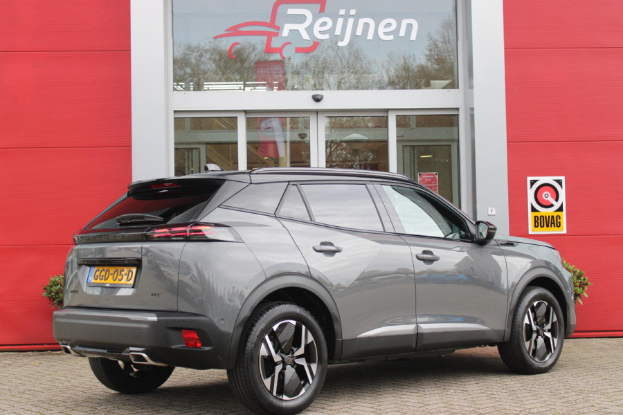 Peugeot 2008 1.2 130PK AUTOMAAT GT PACK | ALCANTARA/LEDEREN BEKLEDING | ELEKTRISCH BEDIENBARE BESTUURDERSSTOEL | STOEL VERWARMING | MASSAGE STOELEN | NAVIGATIE | FULL LED KOPLAMPEN | DRAADLOZE APPLE CARPLAY/ANDROID AUTO | ADAPTIVE CRUISE CONTROL | CAMERA VOOR + ACHTER | CLIMATE CONTROL | LICHTMETALEN VELGEN 17" | KEYLESS ENTRY/START | DAB+ RADIO |DODEHOEK DETECTIE | PARKEERSENSOREN VOOR + ACHTER |