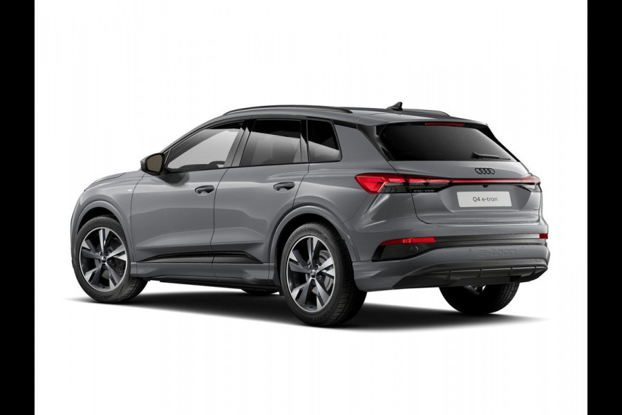 Audi Q4 e-tron 45 quattro S edition Competition 82 kWh 286pk | Assistentiepakket plus | Optiek pakket zwart plus | Ambient verlichting | Dodehoek detectie | Privacy glas |