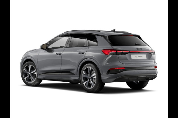 Audi Q4 e-tron 45 quattro S edition Competition 82 kWh 286pk | Assistentiepakket plus | Optiek pakket zwart plus | Ambient verlichting | Dodehoek detectie | Privacy glas |