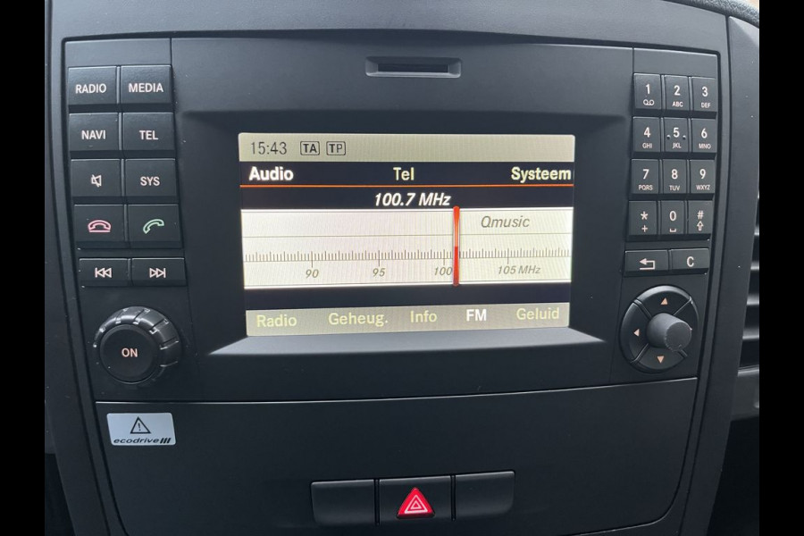 Mercedes-Benz Vito 111 CDI 115pk E6 XL Extra Lang 3p Lease €246 p/m, Airco, Camera, laadbrug,  onderhoudshistorie aanwezig