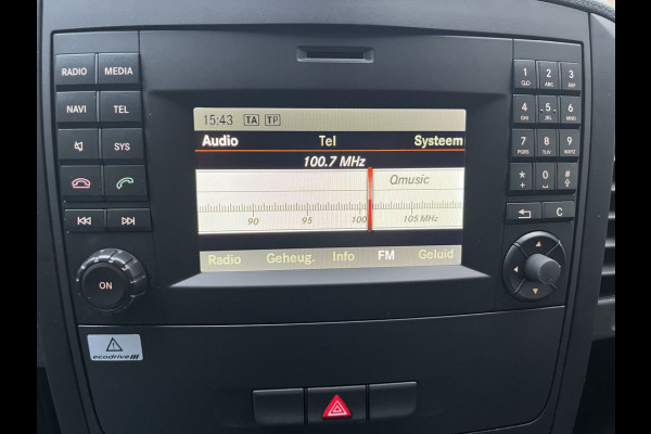 Mercedes-Benz Vito 111 CDI 115pk E6 XL Extra Lang 3p Lease €246 p/m, Airco, Camera, laadbrug,  onderhoudshistorie aanwezig