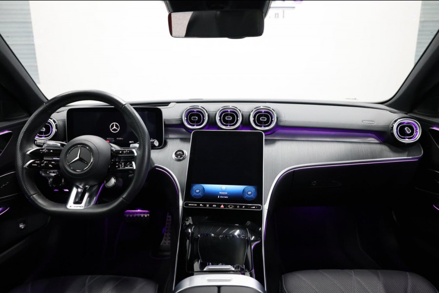 Mercedes-Benz C-Klasse AMG 43 4MATIC 408+PK BTW/VIRTUAL/SFEER/PANO/LEER+S.VERWARMING+MEMORY/20"/360/LINE/ACC/ECC/12 MDN GARANTIE!