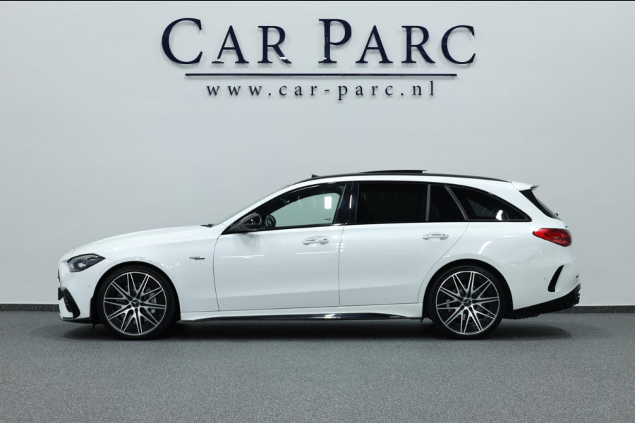 Mercedes-Benz C-Klasse AMG 43 4MATIC 408+PK BTW/VIRTUAL/SFEER/PANO/LEER+S.VERWARMING+MEMORY/20"/360/LINE/ACC/ECC/12 MDN GARANTIE!