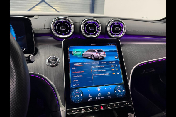 Mercedes-Benz C-Klasse AMG 43 4MATIC 408+PK BTW/VIRTUAL/SFEER/PANO/LEER+S.VERWARMING+MEMORY/20"/360/LINE/ACC/ECC/12 MDN GARANTIE!