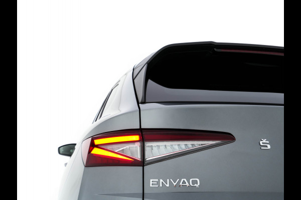 Škoda ENYAQ iV 60 [ 3-Fase ] {SOH-87%} (INCL-BTW) *PANO | FULL-LED | DIGI-COCKPIT | CAMERA | KEYLESS | NAVI-FULLMAP | PRIVACY-GLASS | AMBIENT-LIGHT | ECC | COMFORT-SEATS | DAB + | PDC | CRUISE | CARPLAY | TOWBAR | 19 "ALU*