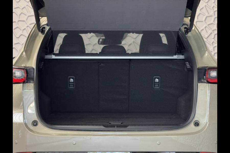 Mazda CX-5 2.0 E SkyActiv MHEV 165 HOMURA LEER/ALCANTARA ELEK.KLEP ADAP.CRUISE 19''LMV HEAD-UP 360.CAMERA FULL LED CARPLAY NAVI STOEL/STUUR 09/2024