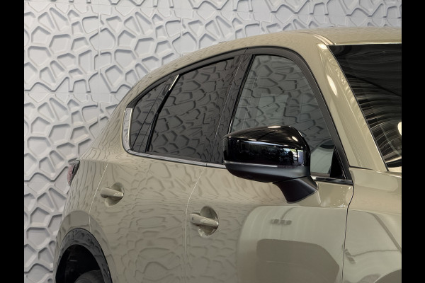 Mazda CX-5 2.0 E SkyActiv MHEV 165 HOMURA LEER/ALCANTARA ELEK.KLEP ADAP.CRUISE 19''LMV HEAD-UP 360.CAMERA FULL LED CARPLAY NAVI STOEL/STUUR 09/2024