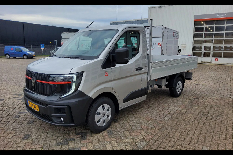 Renault Master 150.35 L3H1 EL EURO 6 OPEN LAADBAK 3.30 METER + TREKHAAK - V-69-JRZ - BPM VRIJ!