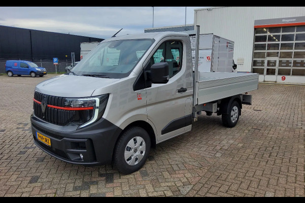 Renault Master 150.35 L3H1 EL EURO 6 OPEN LAADBAK 3.30 METER + TREKHAAK - V-69-JRZ - BPM VRIJ!