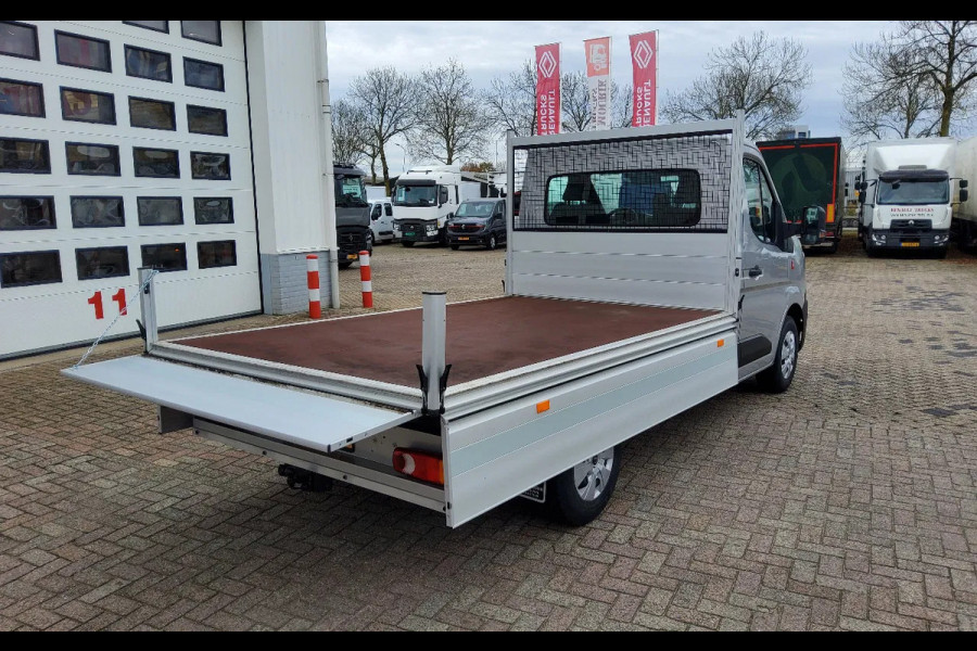 Renault Master 150.35 L3H1 EL EURO 6 OPEN LAADBAK 3.30 METER + TREKHAAK - V-69-JRZ - BPM VRIJ!