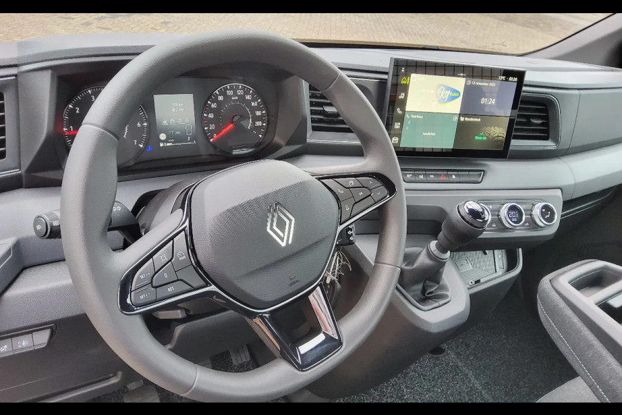 Renault Master 150.35 L3H1 EL EURO 6 OPEN LAADBAK 3.30 METER + TREKHAAK - V-69-JRZ - BPM VRIJ!