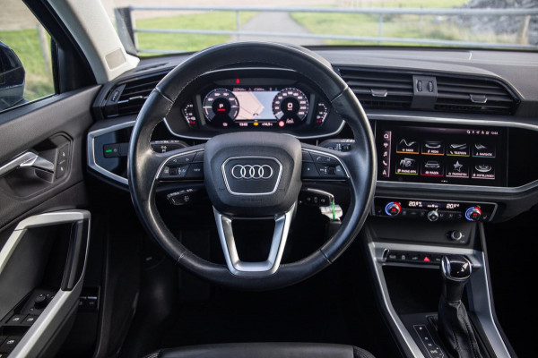 Audi Q3 45 TFSI e edition AUTOMAAT / PLUG IN HYBRID / STOELVERWARMING / LEER / VIRTUAL COCKPIT / CRUISE CONTROLE / DEALER ONDERHOUDEN
