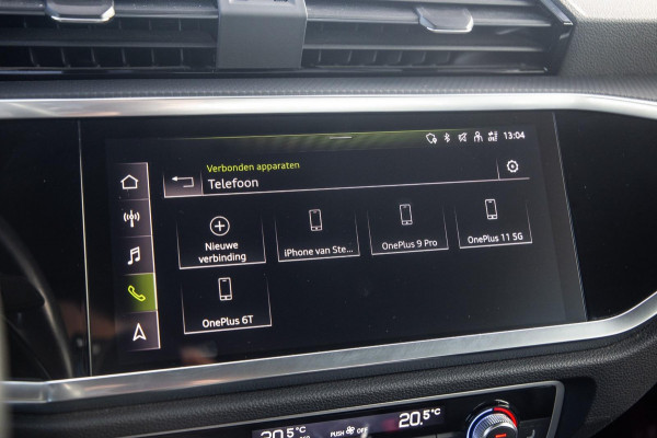 Audi Q3 45 TFSI e edition AUTOMAAT / PLUG IN HYBRID / STOELVERWARMING / LEER / VIRTUAL COCKPIT / CRUISE CONTROLE / DEALER ONDERHOUDEN