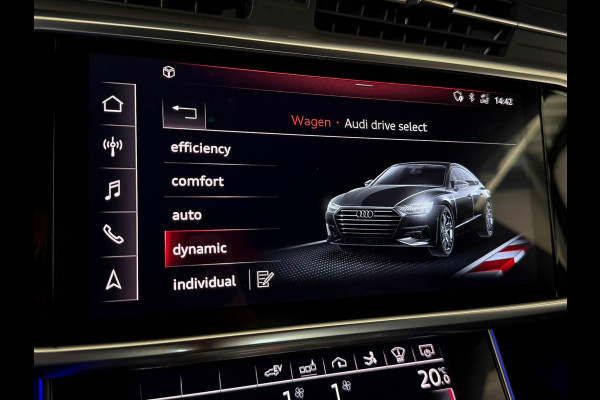 Audi A7 Sportback 55 TFSI e 367pk Quattro Competition S Edition S-Line 1e Eig|Audi Exclusive|HUD|Pano|RS stoel|Magnetic|Matrix|B&O
