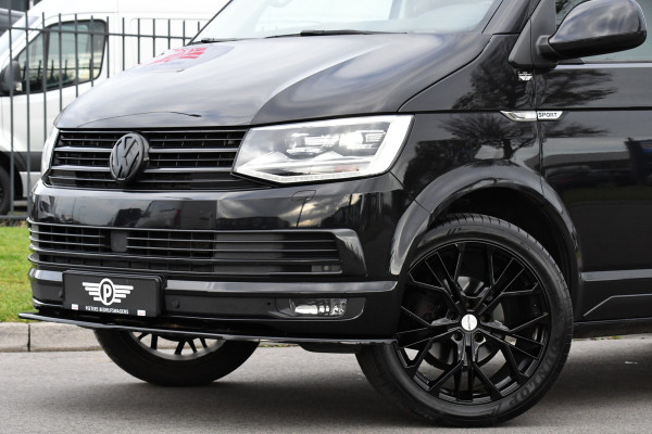 Volkswagen Transporter 2.0 TDI L2H1 Black Edition Highline Adaptieve Cruise, Camera, Carplay, Leder, Trekhaak, Sensoren, 150pk, Automaat, Uniek!