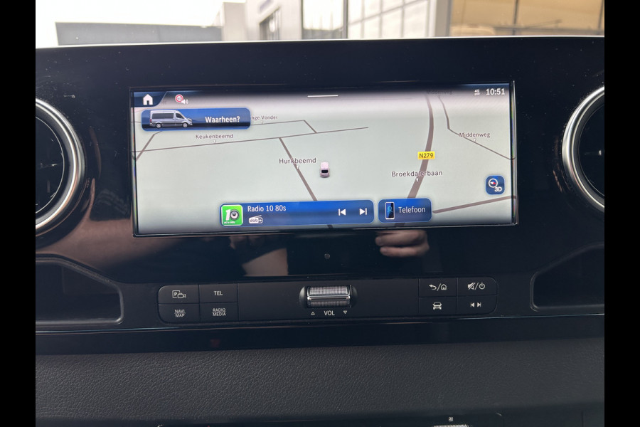 Mercedes-Benz Sprinter 317 CDI L2 H2 Pro LED / MBUX / Navigatie / Camera / Parkeersensoren / Cruise control / Airco / 270 Graden achterdeuren