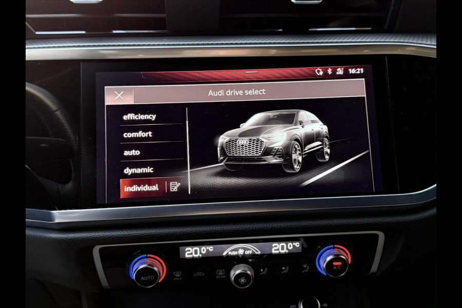 Audi Q3 35 TFSI S edition Automaat | Zwart optiek | Navigatiesysteem | Half-leer | Getint glas | Cruise & climate control | Lane assist