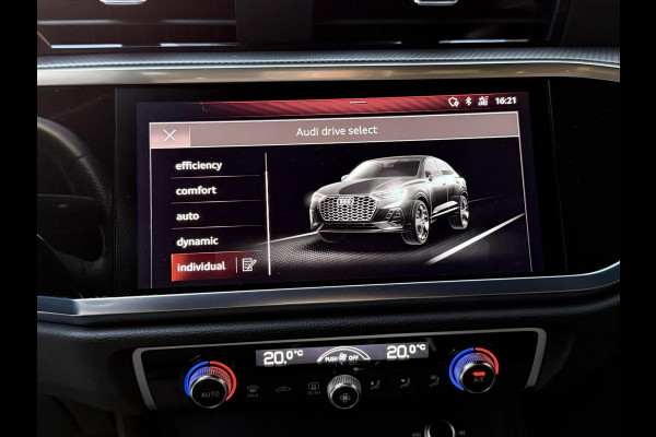 Audi Q3 35 TFSI S edition Automaat | Zwart optiek | Navigatiesysteem | Half-leer | Getint glas | Cruise & climate control | Lane assist