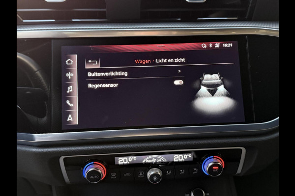 Audi Q3 35 TFSI S edition Automaat | Zwart optiek | Navigatiesysteem | Half-leer | Getint glas | Cruise & climate control | Lane assist
