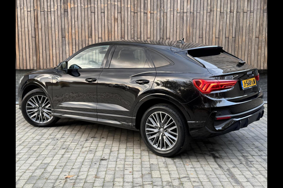 Audi Q3 35 TFSI S edition Automaat | Zwart optiek | Navigatiesysteem | Half-leer | Getint glas | Cruise & climate control | Lane assist