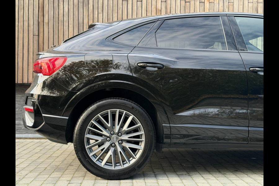 Audi Q3 35 TFSI S edition Automaat | Zwart optiek | Navigatiesysteem | Half-leer | Getint glas | Cruise & climate control | Lane assist