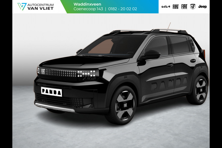 Fiat Grande Panda La Prima 44 kWh | Uit voorraad leverbaar | Clima | Cruise | Camera | Apple Carplay | 17" | Navi | Winter Pack