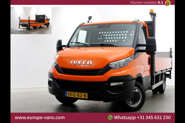 Iveco Daily 35C14 136pk Open Laadbak met laadklep en trekhaak 3500kg 10-2019