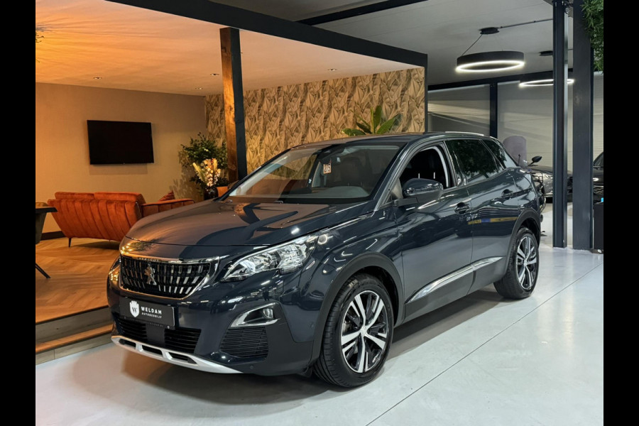 Peugeot 3008 1.2 PureTech Allure Garantie Memory Leder 360 Blindspot StoelVW Carplay ACC Lane Clima Navi Led Rijklaar