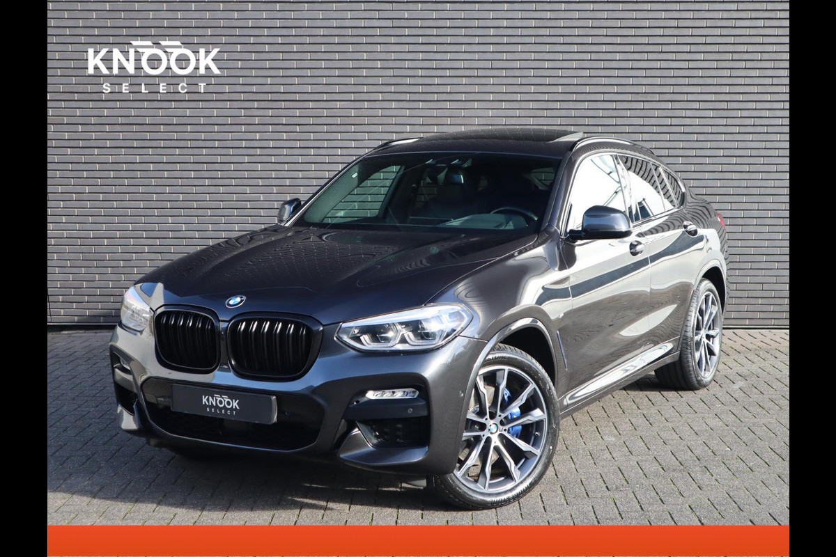 BMW X4 xDrive30i High Executive M Sport Pakket Automaat / Navigatie Professional / Panoramadak / Head-Up Display / Driving Assistant Plus / Innovation Pakket / Leder / M Sportremsysteem / Adaptief Onderstel / 20 Inch