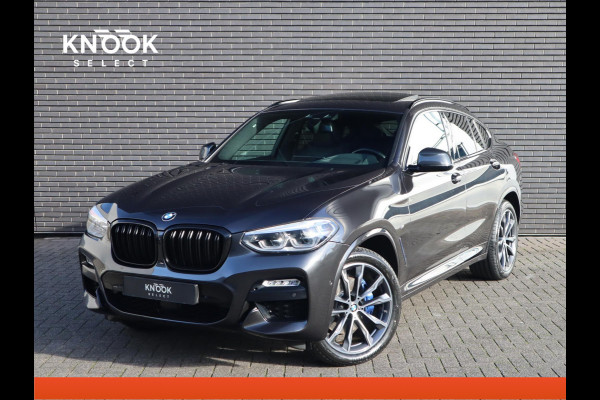 BMW X4 xDrive30i High Executive M Sport Pakket Automaat / Navigatie Professional / Panoramadak / Head-Up Display / Driving Assistant Plus / Innovation Pakket / Leder / M Sportremsysteem / Adaptief Onderstel / 20 Inch